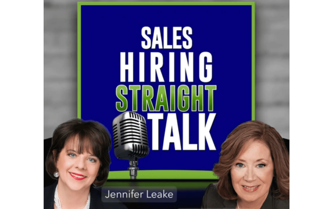 Sales Hiring Straight Talk Jennifer Leake & Suzanne Paling