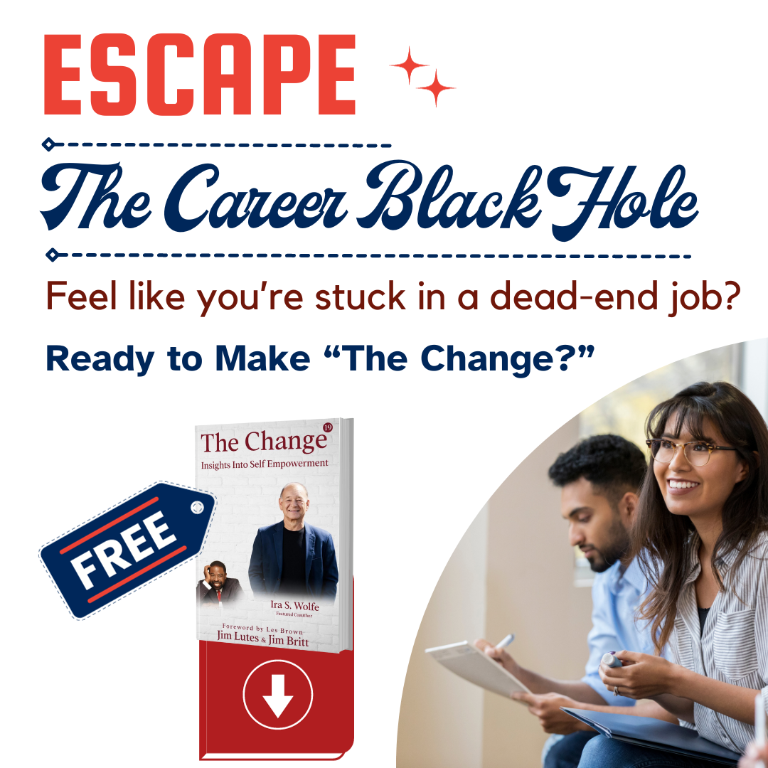 Red and Green Modern Career Fair Instagram Post The Change Book: Insights into Self-Empowerment, Ira S Wolfe